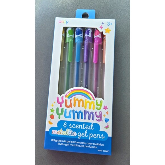 Ooly Other - OOLY Yummy Yummy Scented Metallic Gel Pens Set 6ct 1.0mm Nib